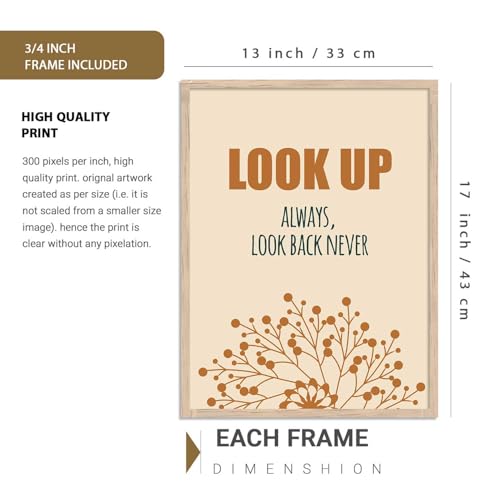Image of kotart Wall Decor Paintings for Wall Decoration with Frame - Modern Art Framed Painting for Living Room - Big Size Wall Painting /Hanging Set of 4 (Art 8, Big (13x17 or 13x13 inch))