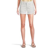 Levi's Women's Mid-Length Shorts (Chalk White) only .90: eDeal Info