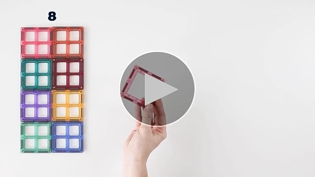 Amazon.com: CONNETIX Magnetic Tiles Pastel Creative Pack