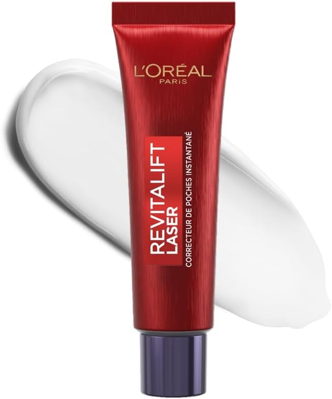 L'Oréal Paris - Soin Contour des Yeux Anti-Âge - Réduit les Rides, Poches, Gonflements et Manque...