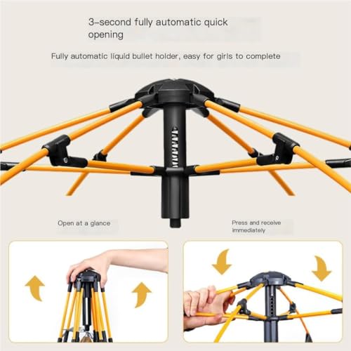 Carpa plegable portátil impermeable para camping miniatura 4