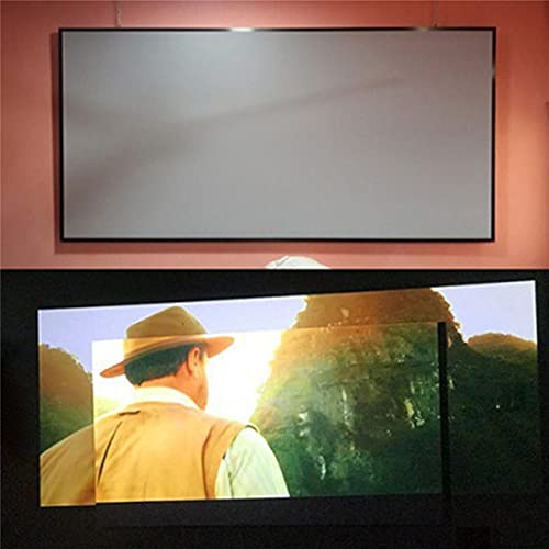 Pantalla de proyector plegable 72 pulgadas 4:3 metal miniatura 2