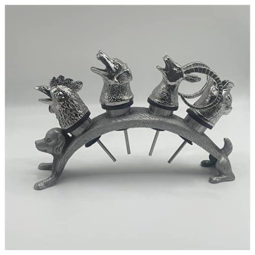 FAFAXOXO Animal Wine Pourer Set