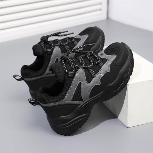 IWIHMIV Toddler Athletic Shoes Boys Running Sneakers Lightweight Soft Soled Non Slip Girls Breathable Walking Shoes2