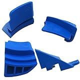 YehVeh 4 Pack Stretch Belt Mate Kit Remover and Installer Removal Installation Tool for Serpentine Belts Timing Belt Fan Belt Replacement Reuse Pulley Car Truck Water Pump Air Conditioning Compressor