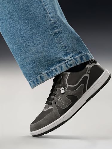 Image of The Souled Store Urban Blaze: Men and Boys Lace Up Low Top Sneakers