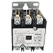 LNKWEL 3 Pole Air Conditioner Contactor 40 Amp 24VAC Coil, Condenser Contactor Compressor Contactor AC Definite Purpose Contactor