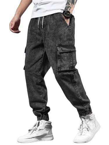Lymio Men Jeans || Jeans for Men || Cargo Jeans (09-10) (32, Black) (B0D6MG2G76) Amazon Price History, Amazon Price Tracker