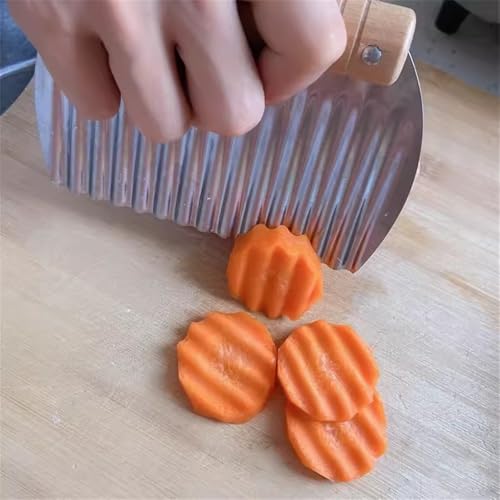Cortador Multifuncional para Papas con Hoja Ondulada miniatura 2