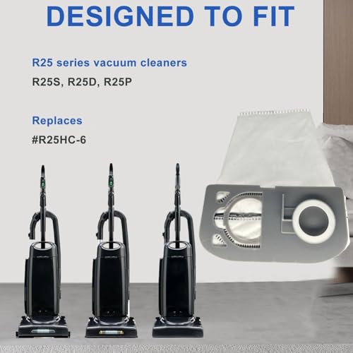 Lot 8 pieces filtrantes R25HC-6 aspirateur Riccar R25 Series