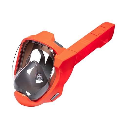 Máscara de snorkel antivaho CHICIRIS con sistema de respiración seca y lentes de PC de 180°