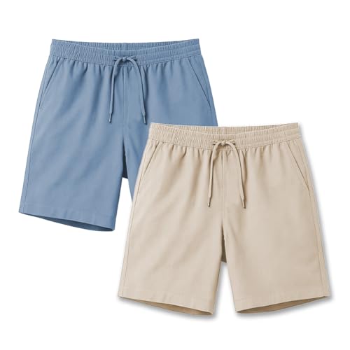Image of Nobero V2 Shorts for Men | Zip Pocket Shorts | Regular Fit | Elasticated Waist | Soft & Breathable Fabric | Casual Everyday Wear