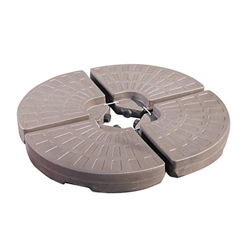 LKINBO Ampelschirmständer 4er Set Marktschirmständer Kurbelschirmständer...