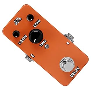Guitar accessory--the compact design of the mini effector is convenient for guitarists to carry, to play anytime and anywhere, and to use it in various performance occasions,electric guitar effects Guitar effect pedal--a warm and considerate selectio...
