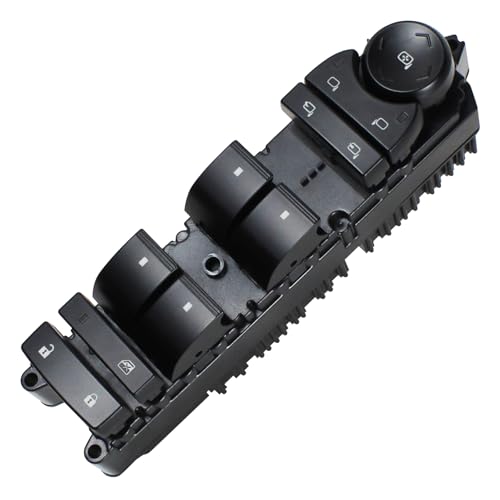 ZNB Driver Side Master Power Window Switch 20835553AD Compatible with Chevy Tahoe Avalanche Suburban Silverado 1500 2500 3500 2011-2013, Replace 15093440,15906881, 20877336, 25783951, 259762