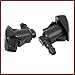 HEROFFIX 2pcs 15247800 Car Windshield Wiper Washer Nozzle Spray Jet Replacement for GMC Acadia for Chevrolet Traverse Replace Parts