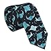 WILL BUDXEG Cute Stingrays Sea Animals Blue Stingray Mens Novelty Necktie Ties Funny Neckties Fashion Neck Ties