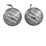Clignotant Rétroviseur Lot De 2 Feux De Position Latéraux Dynamiques À LED Pour Fiat Pour Punto 188 Pour MK2 (1999-2012) Voyant Rétroviseur(Crystal white)