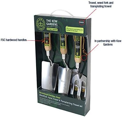 Spear & Jackson and Kew Gardens 3056KEW Stainless Steel Gift Set (3-Piece)