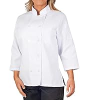 Algopix Similar Product 16 - KNG Womens White Classic  Sleeve Chef