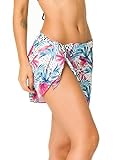 THE MESH KING Coqueta Swimwear Mini Sexy Chiffon Cover up Beach Sarong Pareo Canga Swimsuit Wrap