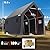 KING BIRD 10' x 15' Heavy Duty Carport Anti-Snow Carport, Full-Size Truck, Outdoor Storage Shelter Shed Instant Garage Car Canopy with Reinforced Ground Bars