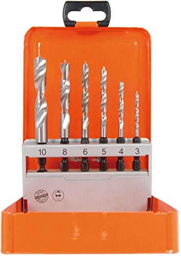 PROJAHN 19301 wood drill bit set hexagonal shank E 6.3 6pcs