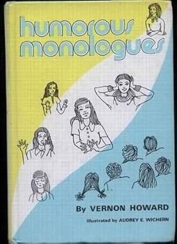 Hardcover Humorous Monologues Book
