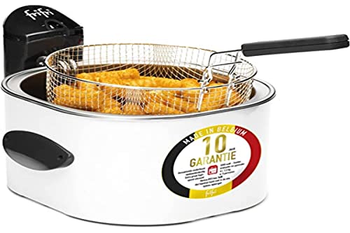 Frifri FI.1528 Friteuse, metaal/roestvrij staal, 4 l, 3200 W, wit
