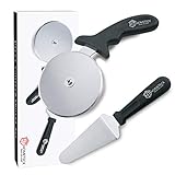 pizzaschneider fahrrad preisvergleich 【Qualität und Professionalität】Dieser Pizzaradschneider verfügt über einen scharfen und langlebigen handelsüblichen Pizzaschneider aus rostfreiem Stahl, der scharf bleibt und nicht rostet, sicher und schnell ist.（Tipp: Die Klinge ist scharf, achten Sie auf Schnitte.）