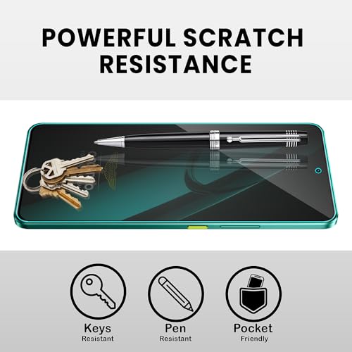 Image of ArmourPro Privacy Tempered Glass Screen Protector Compatible for Realme GT 7 (6.78 Inch) with Edge-To-Edge Protector Coverage and Easy Installation kit (Pack of 2)