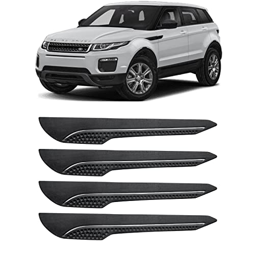 Image of AOSIS-Car Bumper Protector /Bumper Guard for Landrover Evoque with Single Chrome Stripe (4-Pcs)