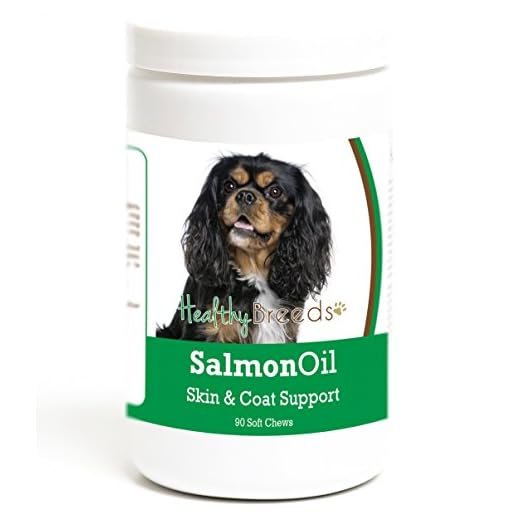 Healthy Breeds Cavalier King Charles Spaniel Salmon Oil Soft Chews 90 Count