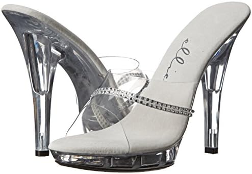 Ellie Shoes Women's M-Jesse, Clear, 10 M US | Image 6