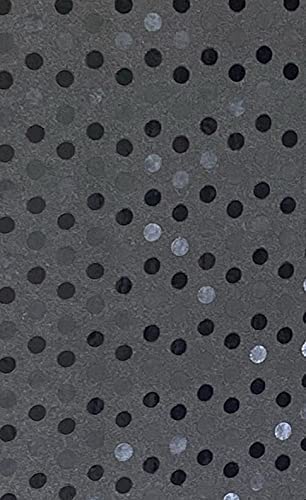 12 x A4-Bögen mit Glitzer, selbstklebendes Glitzerpapier, fusselfrei, 80 g/m², 6 Designs, Multipack