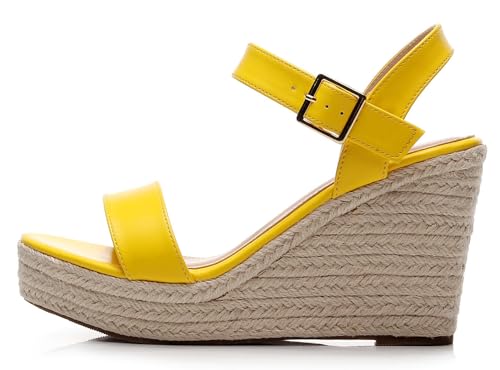 VenusCelia Women's Hyper Light Wedge Sandal2