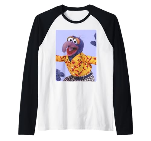 T-shirt raglan de baseball Gonzo Muppets pour un style retro unique