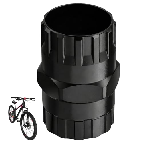 SxiGxiv Centerlock Werkzeug Zahnkranzabzieher für Fahrrad Kassette Shimano Centerlock Werkzeug Bremsscheibe 2-in-1 Freilaufdemontagewerkzeug Kompaktes Werkzeug für Bike Wartung und Reparatur