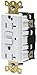 Hubbell GF20WLAP1 Heavy-Duty Commercial Grade GFCI LED Pre-Wired/Leaded Receptacle, 20 amp, 125 VAC, 2-Pole, 3-Wire Grounding, 5-20 R, 12 Solid Wire, 8" Lead, White