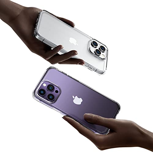 Mkeke for iPhone 14 Pro Max Case Clear, [Not-Yellowing][Military-Grade Drop Protection] Shockproof Protective Phone Cases 2022 by Mkeke - Used condition - Image 3