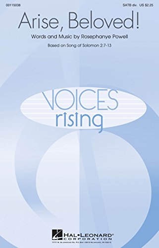 Arise Beloved SATB partition chorale pour les concerts de printemps