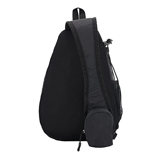 Image of Eddie Bauer Ripstop 8L Shoulder Sling Pack with Padded Air-Mesh Adjustable Crossbody Strap for Right or Left Handed Fit - Black