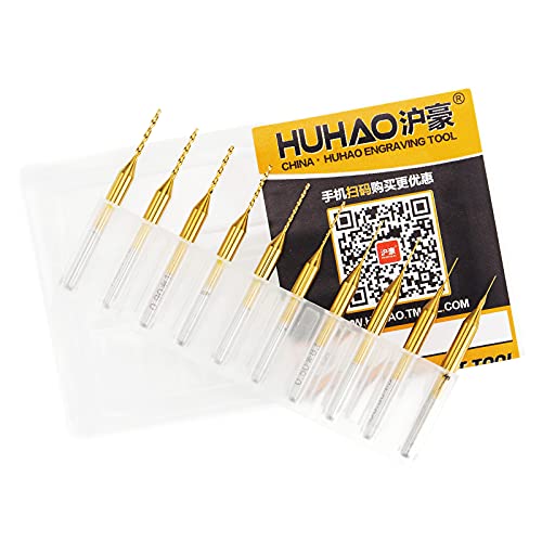 Huhao Cobalt Pcb Drill Bits 1/8 Shank Micro Twist Mini Drill Bits For Print Circuit Board thumb #7
