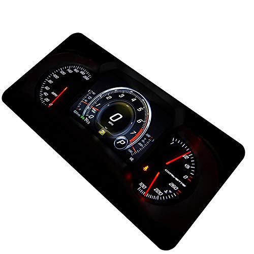 Preisvergleich Produktbild Schwarzer Druck Mauspad Gummi Pc-Spiel Computer Tastatur Spielmatten Rutschfeste Tischmatte 600X300X3Mm