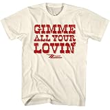 American Classics ZZ Top Gimme All Your Lovin T Shirt Natural XL