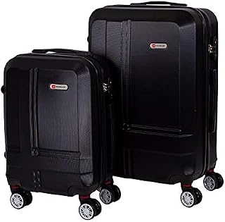 Conjunto de Malas Travelux Arosa P e M Preto