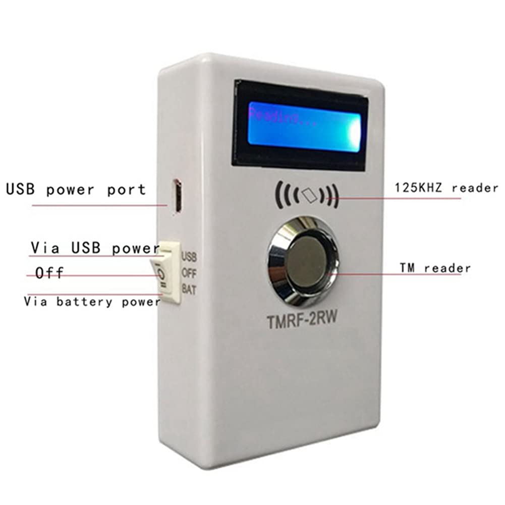 TMRF-2RW IButton Programmierer DS1990A Duplikator Kopierer Kloner 125 kHz RFID Writer RW1990 Schlüssel T5577 RFID