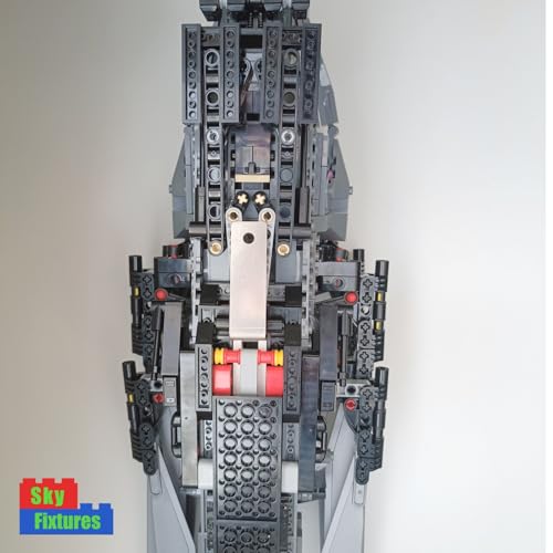 Wall mount compatible with Lego Icons 10327 Dune Atreides Royal Ornithopter | Display your model securely | Heavy Duty stainless steel | Model NOT included - Image 2