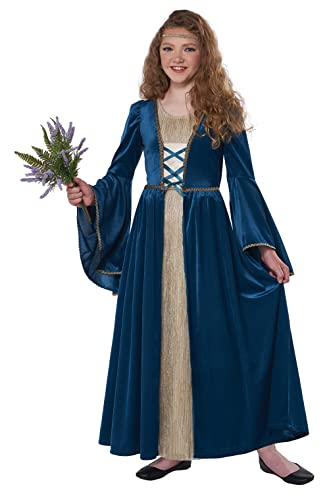 Disfraz completo Enchanted Maiden talla Mediana niña miniatura 1