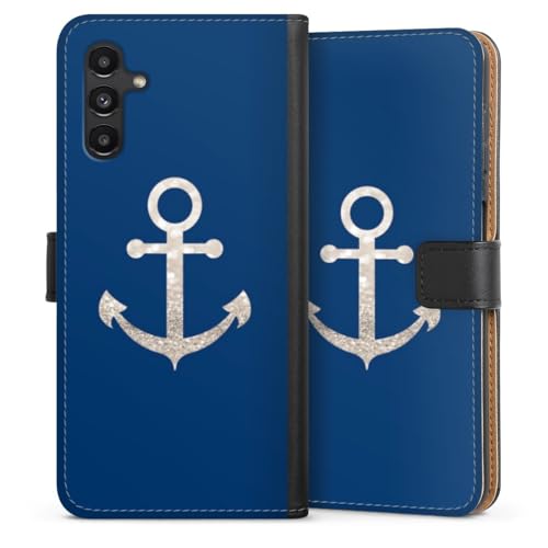 Etui Samsung Galaxy A04s DeinDesign protection paillettes look ancre